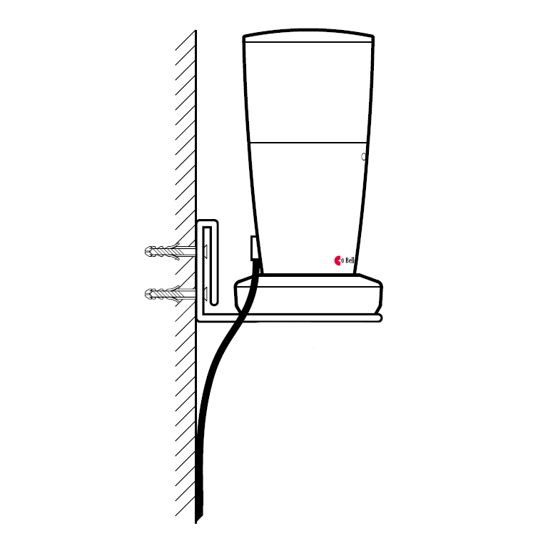 Bellman Visit Flash Wall Mount Kit