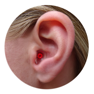 Noizezz Universal Extreme Hearing Protection - Red
